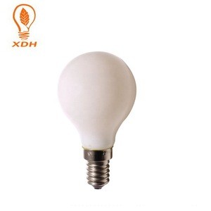 AC 220-240V 2W 4W led milky filament bulb g45 g14