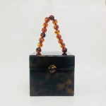 Acrylic Evening Bag Fashion Bag Women Luxury PursesClear Clutch Bag