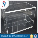 Acrylic Eyeglasses Display Stands Customized Large Sunglasses Cabinet Sunglasses display case
