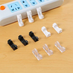 Adhesive press line cable storage device fixed clip line clamp cable storage organizer data line fixed clip