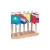 Import Advanced Technology montessori teaching material geography toys montessori flags of the world from China
