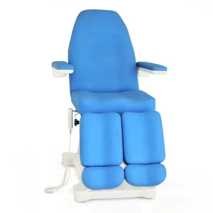 Aesthetic Clinic Furniture Luxury   Fiber Leather 4 Motor 4 Adjustment  Foot Spa Pedicure Chair Electric Beauty Bed SPA Chair