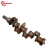 Import agriculture machinery parts 240-1005015 forged steel custom crankshaft from China