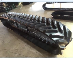 Agriculture Machinery Parts/agriculture equipment rubber track/any size