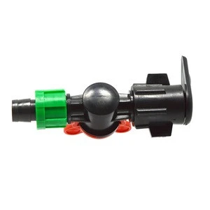 Agriculture use plastic Dn17  Tape Valve for Lay Flat Hose for drip irrigation