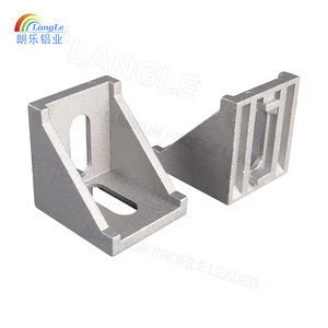 aluminium profile accessories Corner Joint Connectors aluminum angle bracket