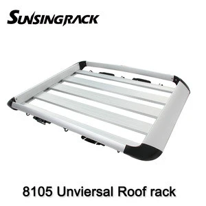 Aluminum auto universal removable car roof rack basket luggage rack 4X4 Accessories