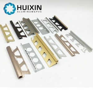 Aluminum tile trim extrusion profile Tile Leveling Clips