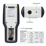 Amazon besting selling in usa marine hot wire  HT-9819 CFM/CMM air flow meter wind speed anemometer