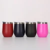 Amazon Hot Sale Home Party Champagne Flute Double Wall Stemless Vacuum Insulated Wine Tumbler with Lid