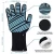 Import Amazon Hot Sale New Product Manufacturer Kitchen Cooking Microwave  Baking Oven Cut Heat Resistant Gloves BBQ Gloves from China