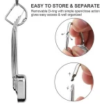 Amazon Hot Sell 6pcs Nesting Stainless Steel Measuring Spoon Measure Tools with Narrow Handle