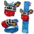 Import Animal Shape Plush Educational Baby Wrist Puzzle Toy Hand Soft Rattle for Kids from China