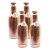 Import Antique Copper water bottle hammered modern stylish copper water bottle at low price solid copper water storage can from India