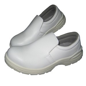 Antistatic Leather white working shoes electronic industry working shoe