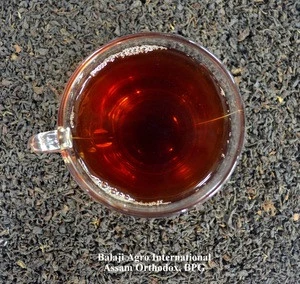 Assam orthodox black tea