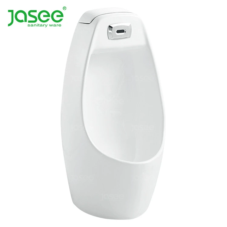 Automatic corner wall hung mount ceramic bathroom sensor urinal for male