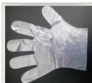 automatic disposable plastic pe sleeve glove making machine