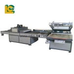 Automatic Flatbed Screen Printing Machine With UV Dryer
