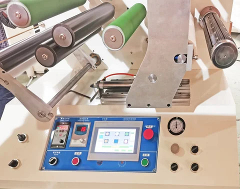 Rewind Block Machine Buy Automatic Rewinding Machine With Web Guide For Paper /label Rolls ...