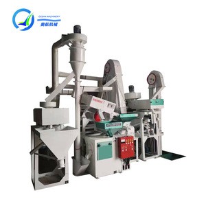 automatic rice milling equipment machine rice mill production line