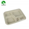 Bagasse Bamboo Pulp Compostable Take Away Disposable 100 Biodegradable Lunch Box