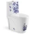 Import Bathroom green Color Ceramic Toilet bowl from China