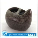 Bathroom Set 4PCS Black Resin Bath Sets and Accessories