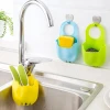 BATHROOM SHOWER SILICONE HANGING SOAP DISH HOLDER DISH
