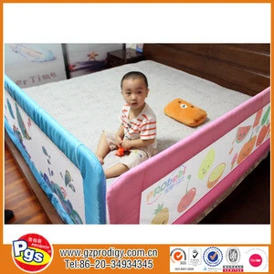 bed safety folding rails/plastic bed rail for child