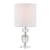Import Bedside Lamp Bedroom Light Luxury Modern  Crystal Decorative Warm Style Table Lamp with TC fabric lamp shade from China