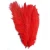 Import Best quality South Africa ostrich feather red 40-45cm from China