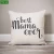 Import Best selling China factory supply 100%cotton off white color pillow case decoration personalized wholesale cushion covers from China