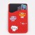 Best Selling Factory OEM Silicone Cell Phone Wallet with 3M Sticker Silicone Phone Card Wallet
