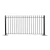 Import Best selling (ISO9001 Factory) Simple Design Cheap Wholesale Steel Metal Garden Fence, cast iron fencing panels from China
