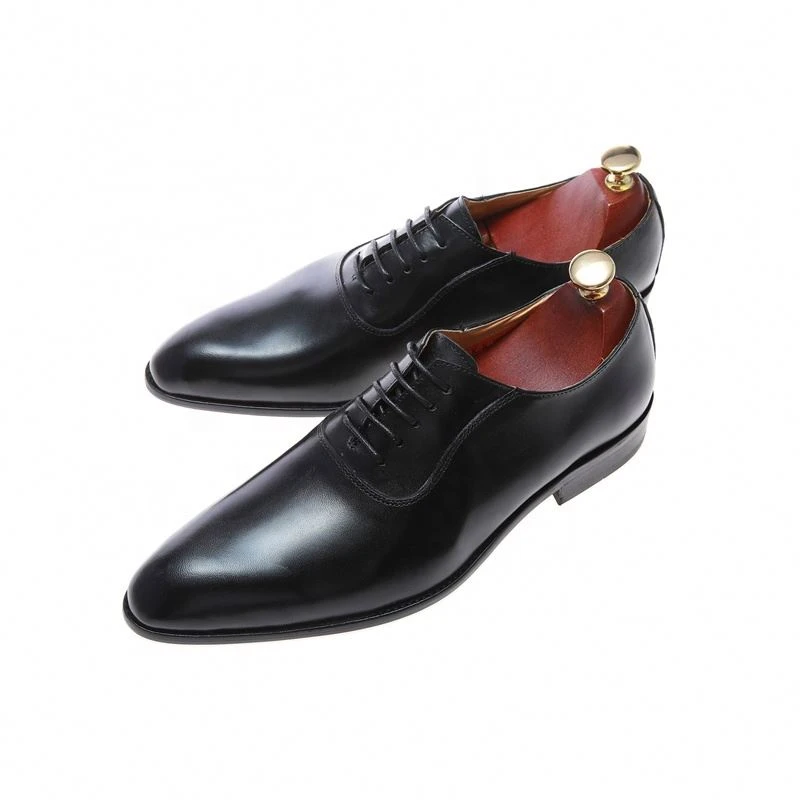 Best Selling leather shoes black With High Quality