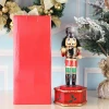 Best-selling painted puppet figure Nutcracker music box Home Decor Birthday Gift Save Box Money