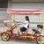 Import Bestselling Family Style Quadricycle Surrey Sightseeing Bike Tandem Bicycle 4 Person Surrey Bike from China