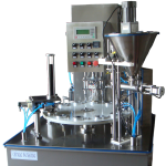 BG-1 Rotary Capsule coffee Cup Filling Sealing Machine