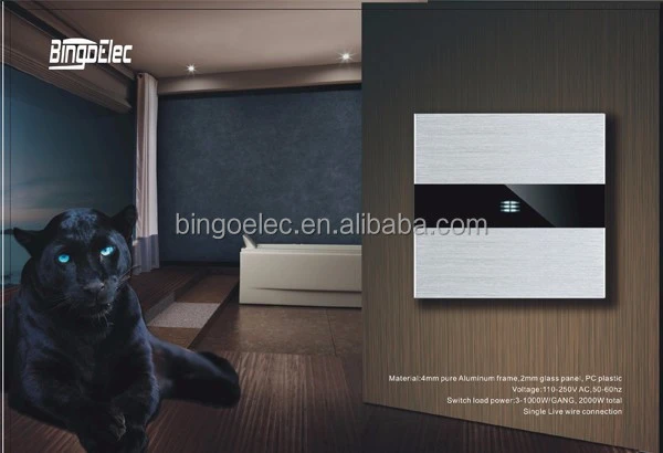 Bingoelec 110V 220V touch sensor smart remote control switch