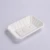 Import Biodegradable disposable compostable sugarcane bagasse paper pulp rectangular meat tray from China