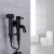 Import Black Brass Bidet Spray Bathroom Shattaf Toilet Bidets With Head Spray Shower from China