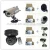 Import Black plastic cctv dome camera housing case from China