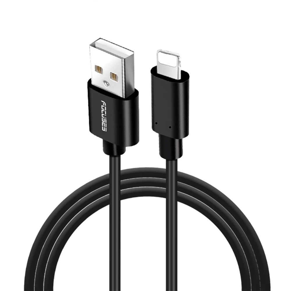 Black PVC USB Cables General Data Cable Charge Cables