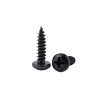 Black zinc wood self-tapping screws are easily self-drilling the surface is smooth durable and convenient-Prince Fasteners