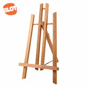 BLOT HJ-13-40 Mini Portable Wooden Easel For Drawing Display, Small Learning Table Easle Stand