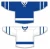 Import Blues Sublimation Inline Blank Hockey Jersey Ice Hockey Wear Shirts & Tops Sportswear OEM Service Adults Unisex from China
