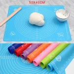 BPA Free 100% Food Grade Non-Stick Silicone Baking Mat Jelly Roll Fiberglass Pan Rolling Mat