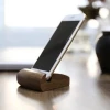 Bracket For Mobile Phone Wood Holder Natural Black Walnut Wood Tablet PC Stand