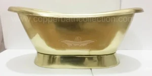 100% Brass Modern Style Plain Surface Brass Bathtub Style Brass Shiny Polished Wash Basin